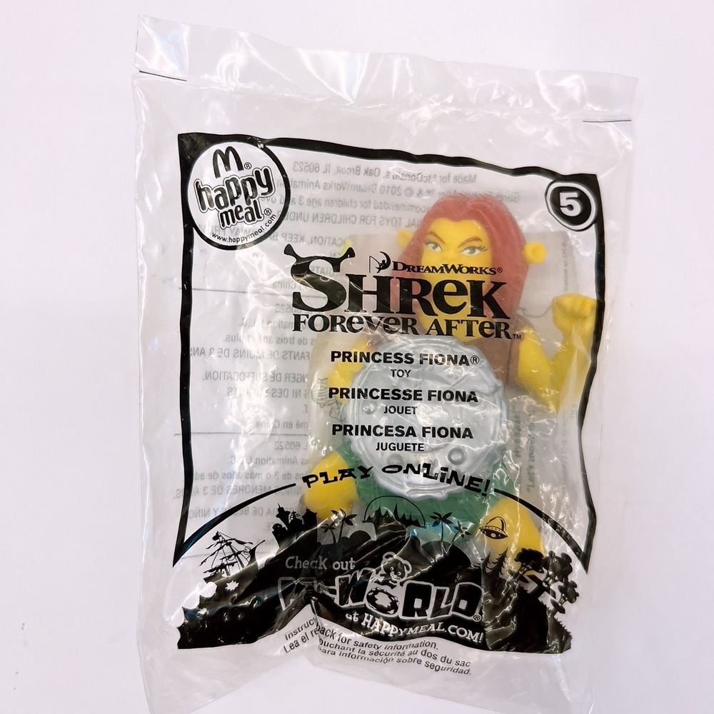MCDONALD'S HAPPY MEAL TOY 2010 SHREK  PRINCESS FIONA